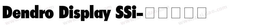 Dendro Display SSi字体转换